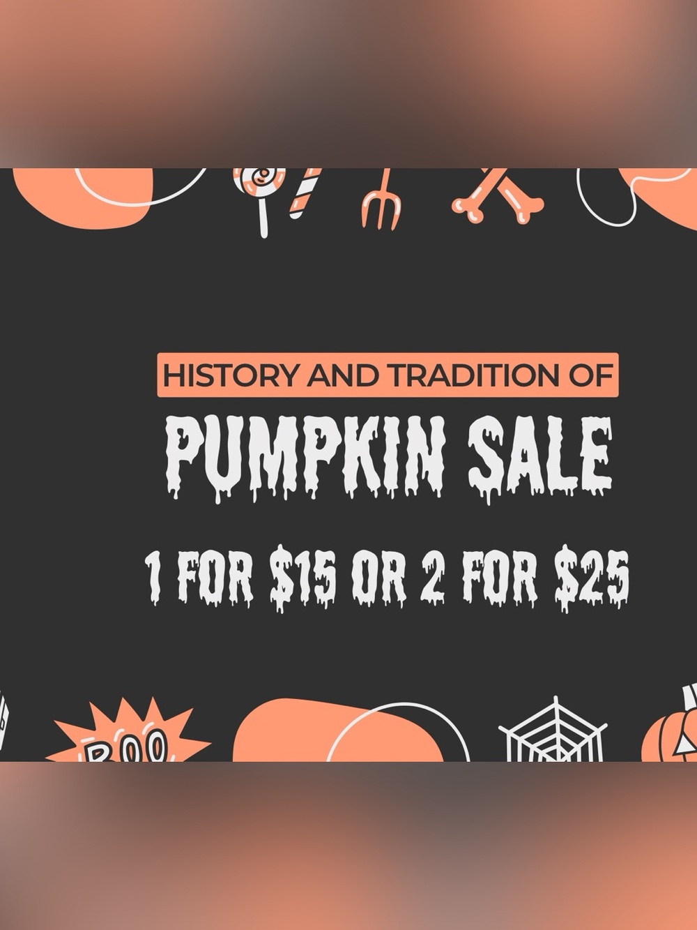 🧶 pumpkin sale they are all unique and handmade by my mom. Bundle and save